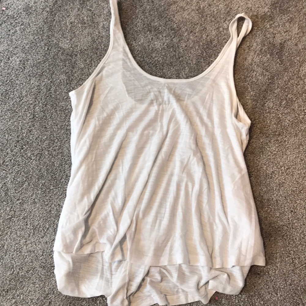 White tank top